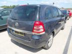2009 VAUXHALL ZAFIRA ACT for sale at Copart SANDY