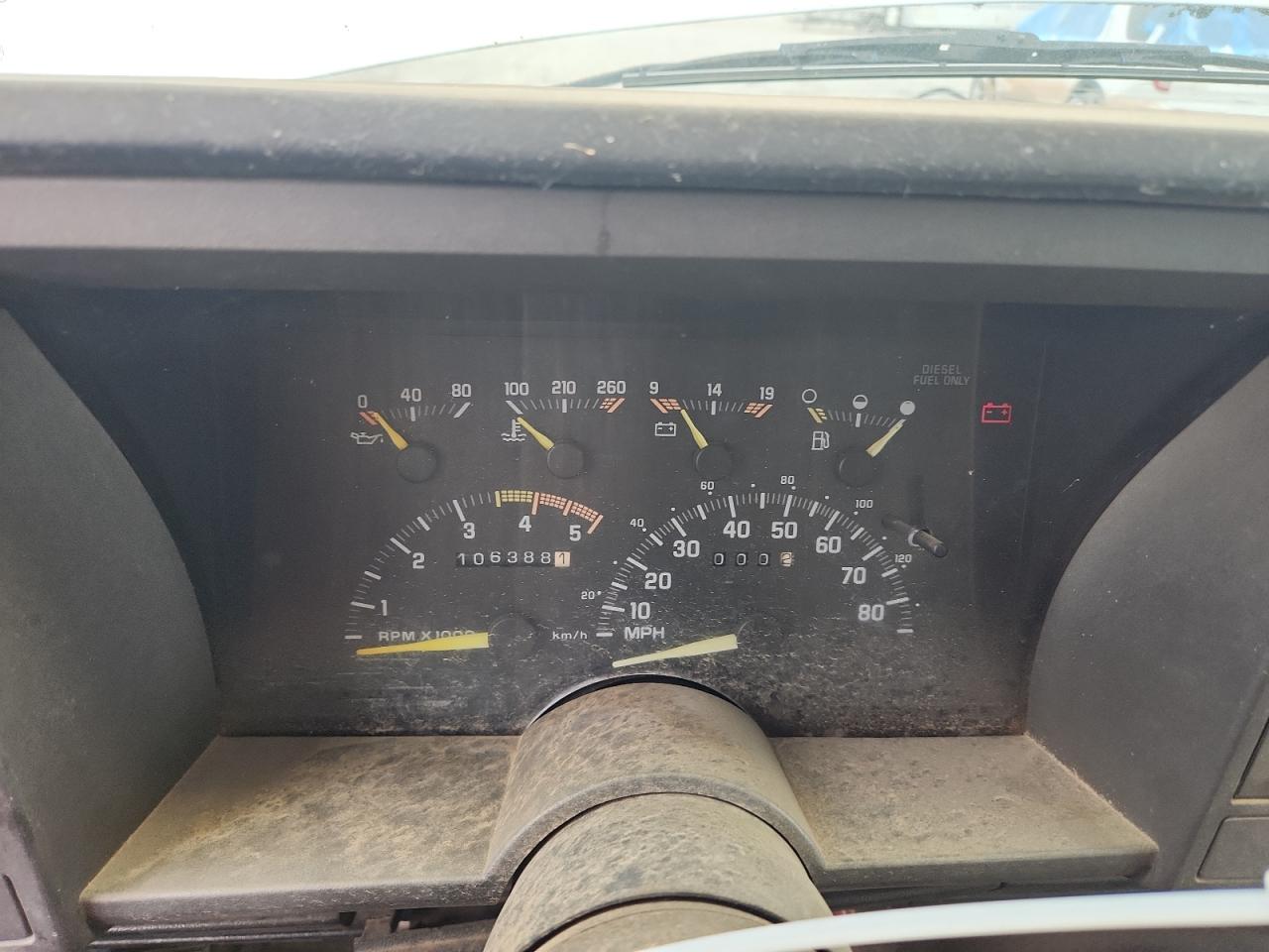 1993 Chevrolet Gmt-400 C3500-Hd VIN: 1GBKC34F7PJ102680 Lot: 59292955