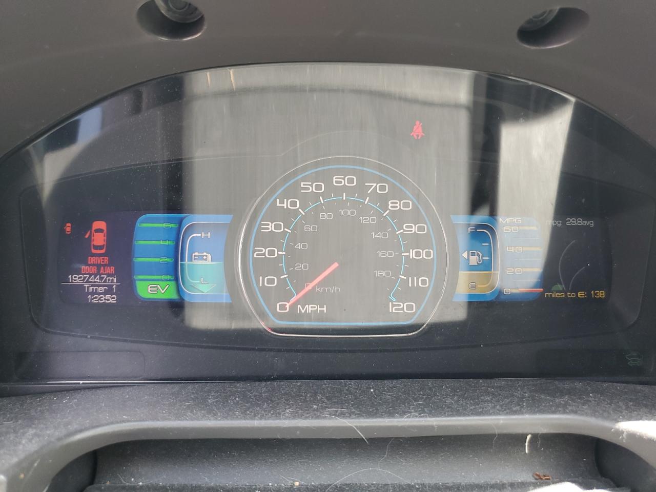 2010 Ford Fusion Hybrid VIN: 3FADP0L31AR215509 Lot: 61724795