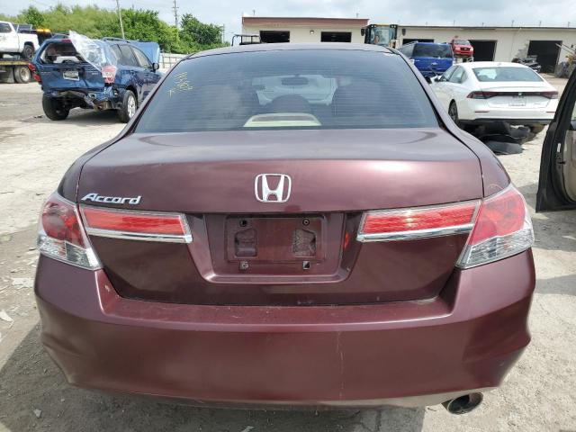  HONDA ACCORD 2012 Burgundy