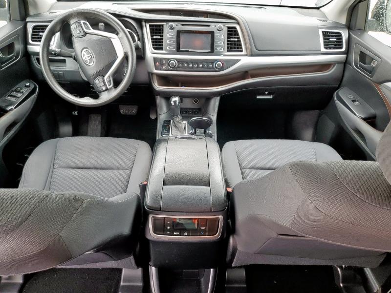  TOYOTA HIGHLANDER 2015 Черный
