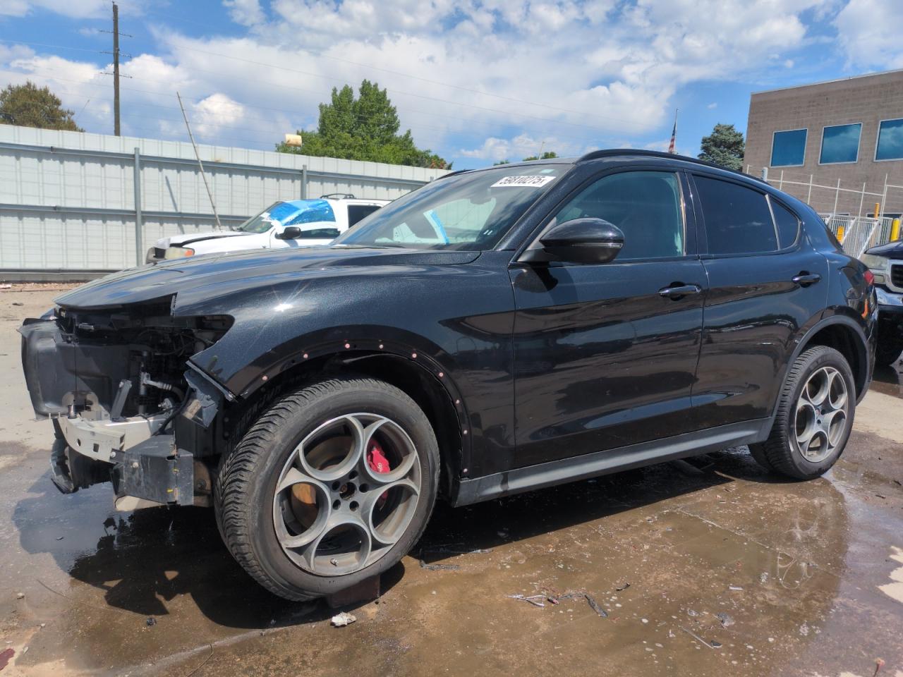 2018 Alfa Romeo Stelvio Ti Sport продається в Littleton, CO - Front End