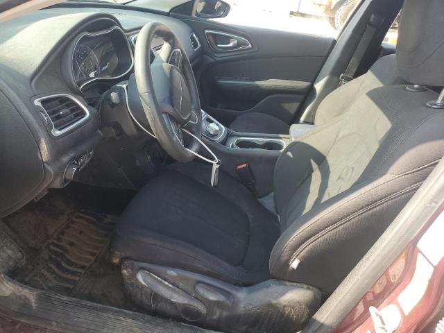 Sedans CHRYSLER 200 2015 Czerwony