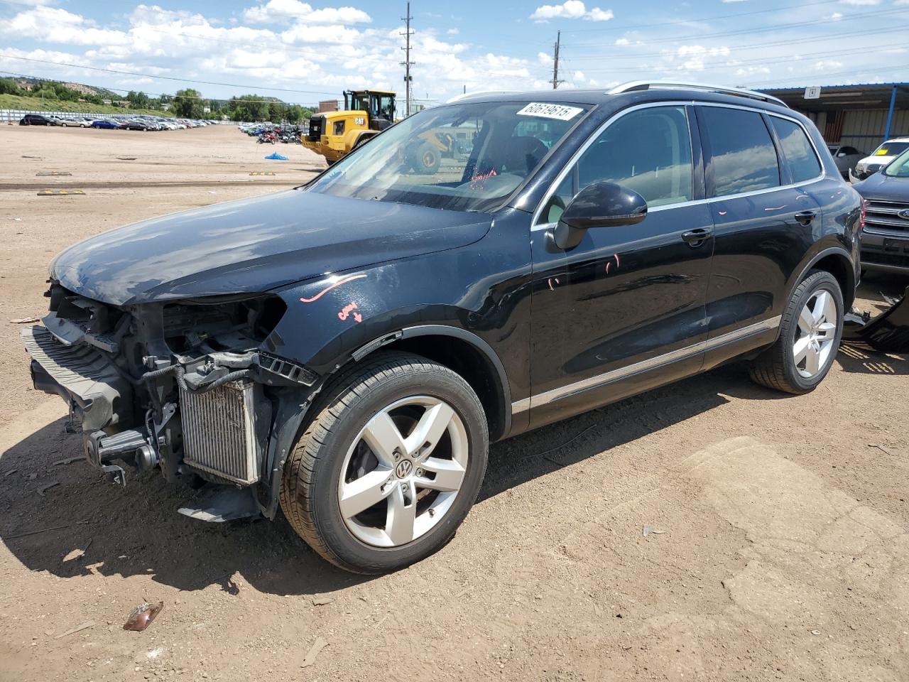 2013 Volkswagen Touareg V6 Tdi للبيع في Colorado Springs، CO - Front End