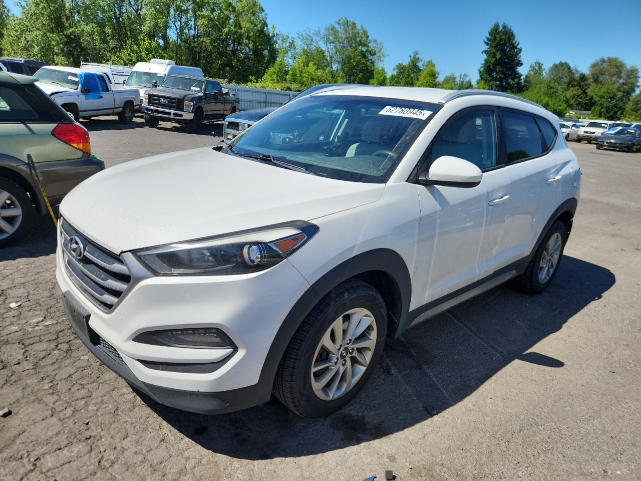 2017 Hyundai Tucson Limited VIN: KM8J33A41HU273110 Lot: 62780945