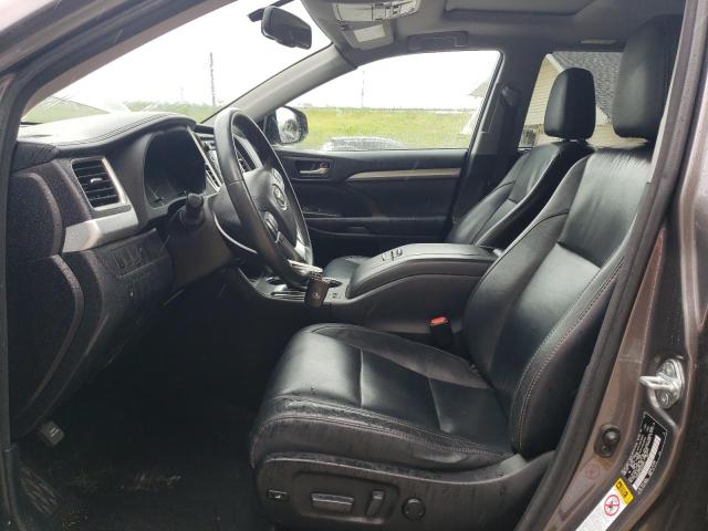  TOYOTA HIGHLANDER 2016 Серый