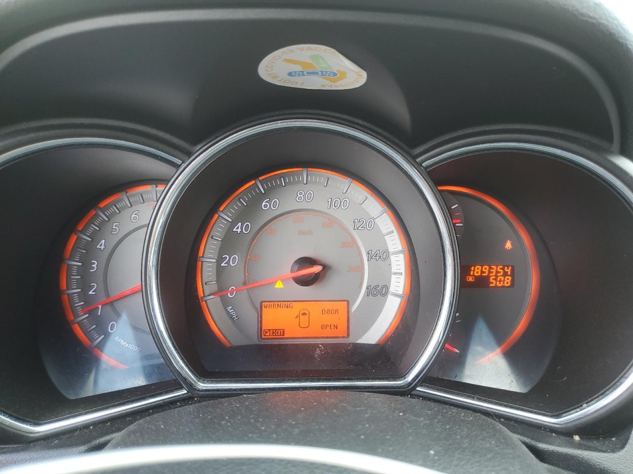 2009 Nissan Murano S VIN: JN8AZ18W89W147092 Lot: 61566065