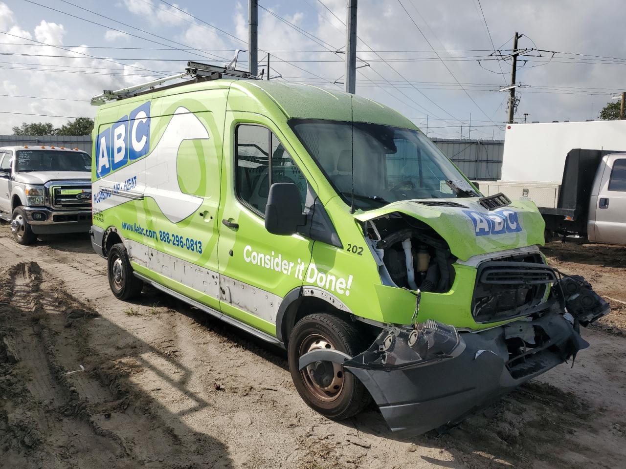 2019 Ford Transit T-250 VIN: 1FTYR2CM6KKA30257 Lot: 59576085