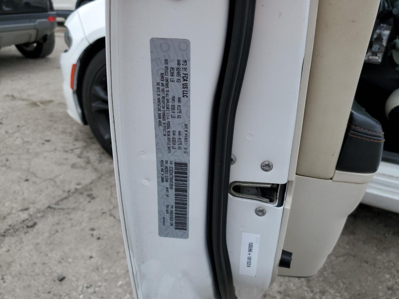 2016 Dodge Charger R/T VIN: 2C3CDXCT2GH318549 Lot: 59785555