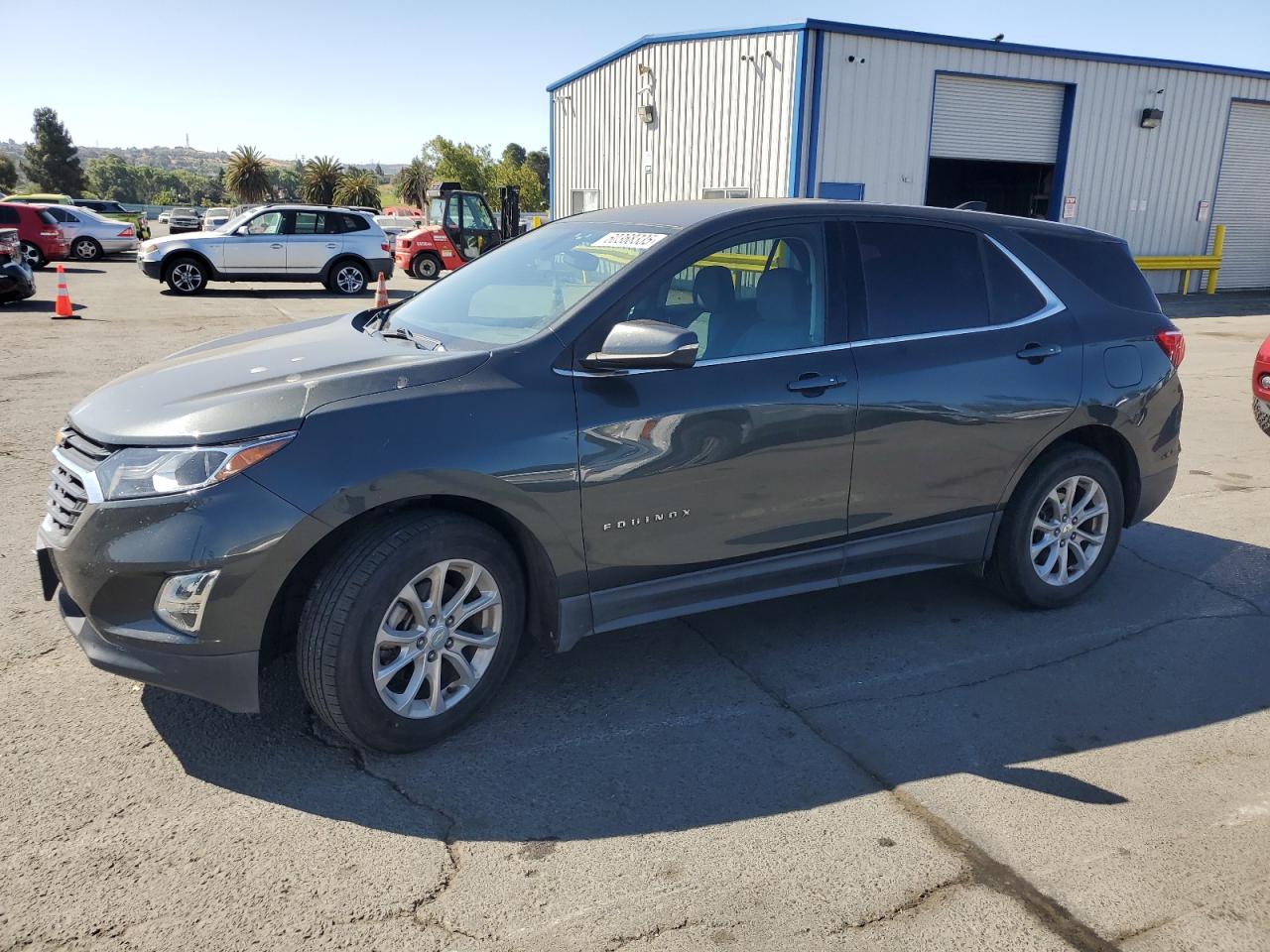 2018 Chevrolet Equinox Lt 1.5L продається в Vallejo, CA - Side