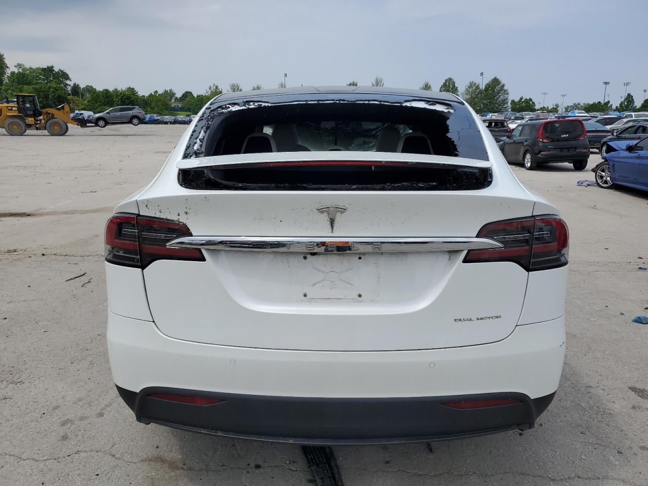 2021 Tesla Model X VIN: 5YJXCAE24MF322704 Lot: 58957905
