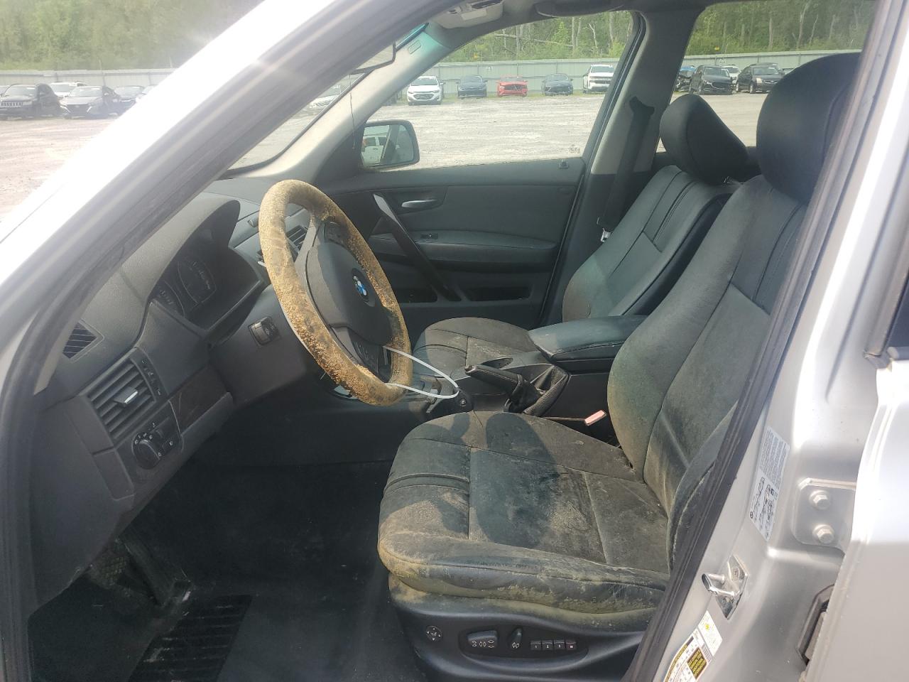 2007 BMW X3 3.0Si VIN: WBXPC93477WF09850 Lot: 58338505