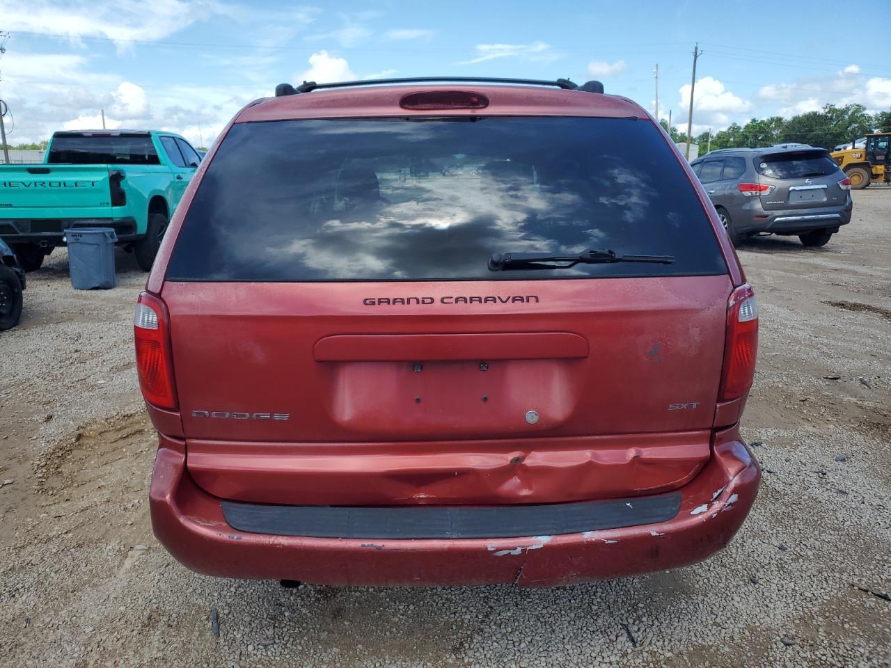 2006 Dodge Grand Caravan Sxt VIN: 2D4GP44L96R620966 Lot: 60501485