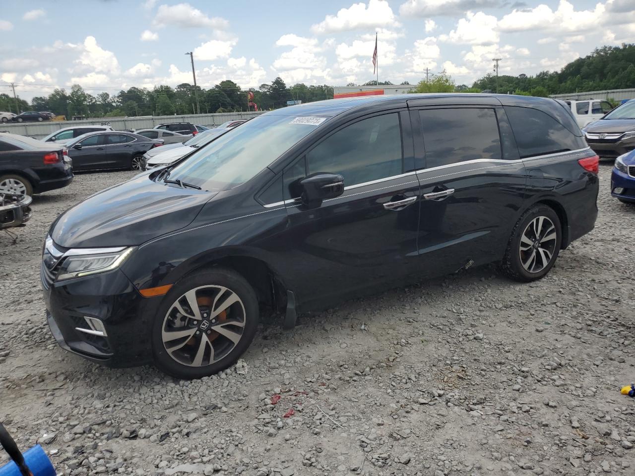 2018 Honda Odyssey Elite на продаже в Montgomery, AL - Side