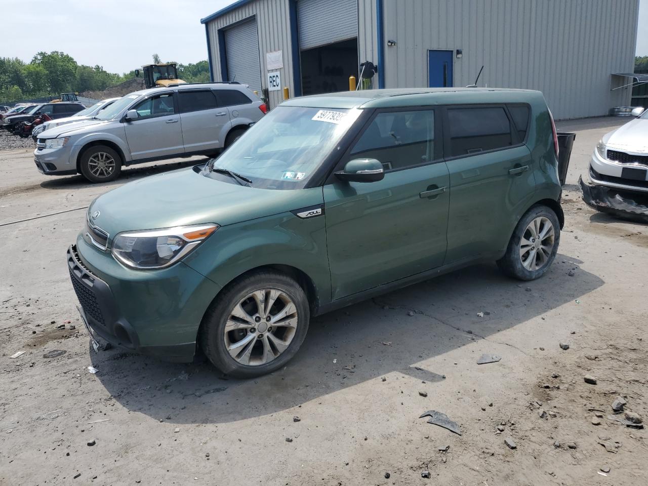 2014 Kia Soul + VIN: KNDJP3A5XE7008651 Lot: 59779395