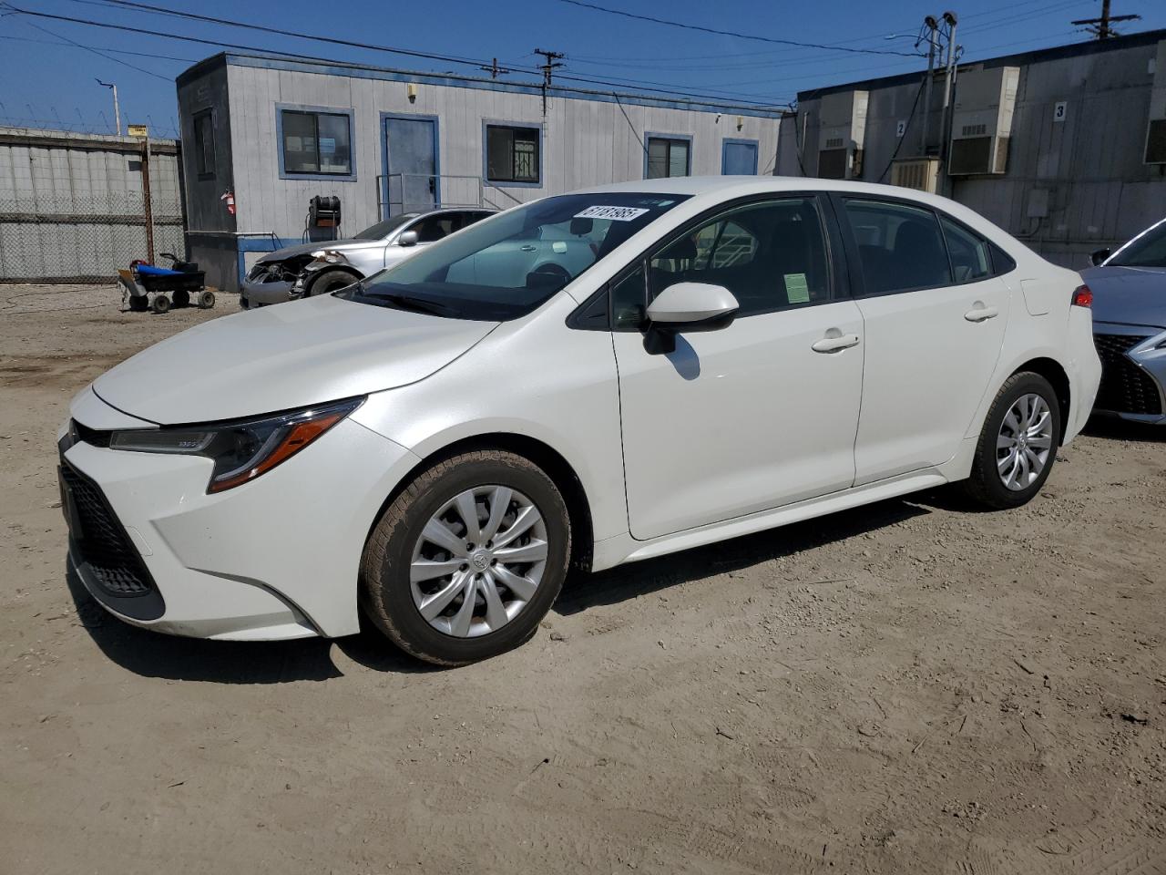 2020 Toyota Corolla Le იყიდება Los Angeles-ში, CA - Rear End
