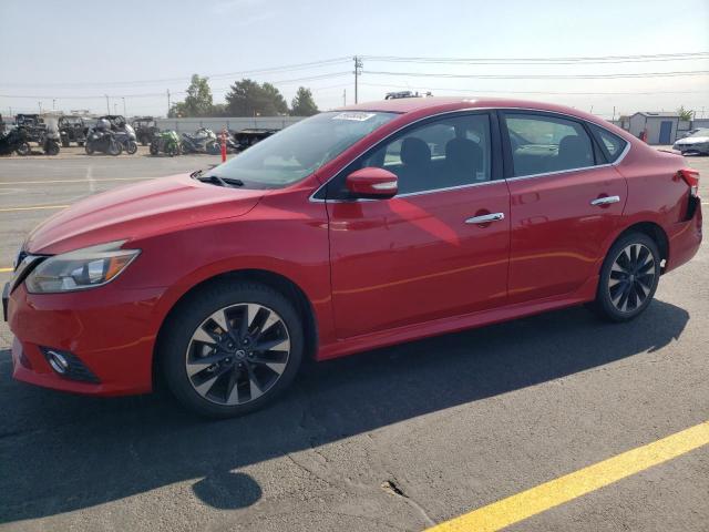  NISSAN SENTRA 2016 Czerwony