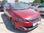 2015 PEUGEOT 308 ALLURE for sale at Copart BRISTOL