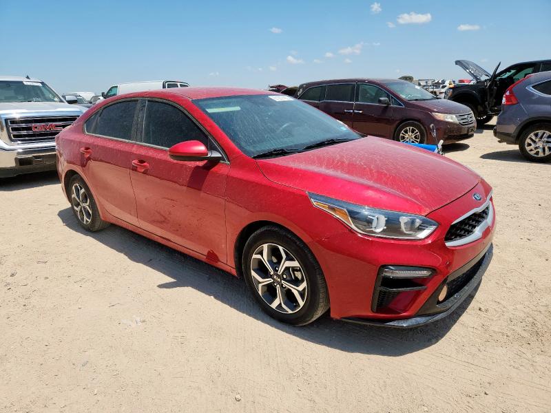  KIA FORTE 2021 Бордовый