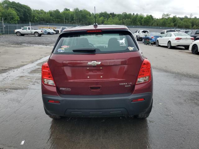 Parquets CHEVROLET TRAX 2016 Czerwony