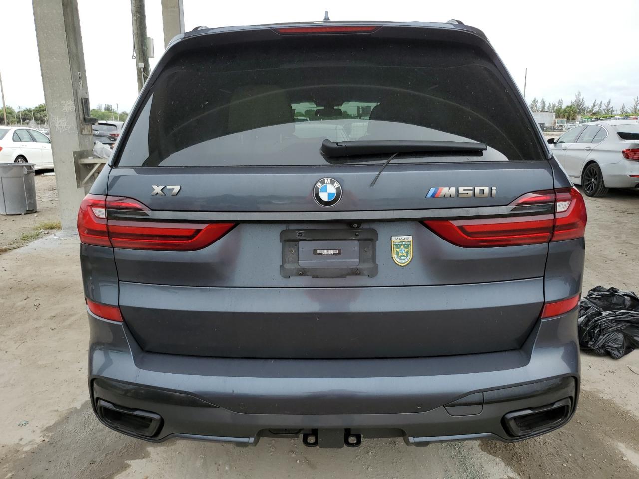 2020 BMW X7 M50I VIN: 5UXCX6C05LLE35480 Lot: 58987655