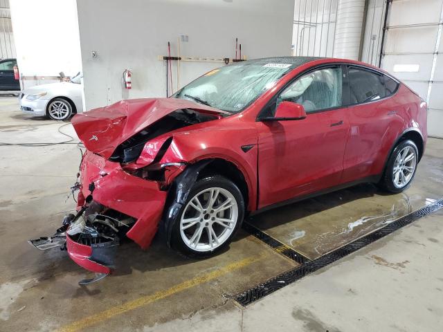  TESLA MODEL Y 2023 Czerwony
