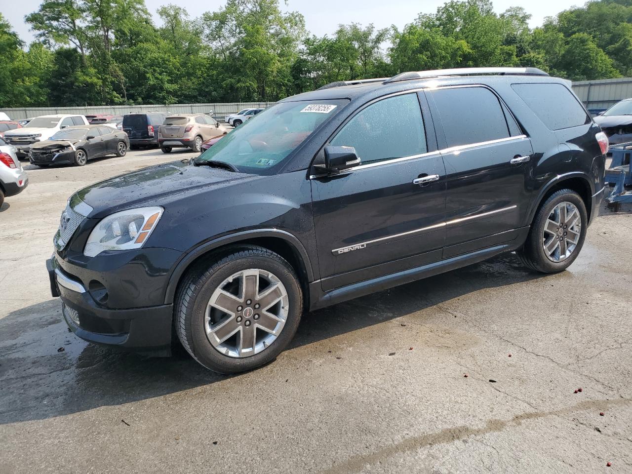 2012 Gmc Acadia Denali de vânzare în Ellwood City, PA - Front End