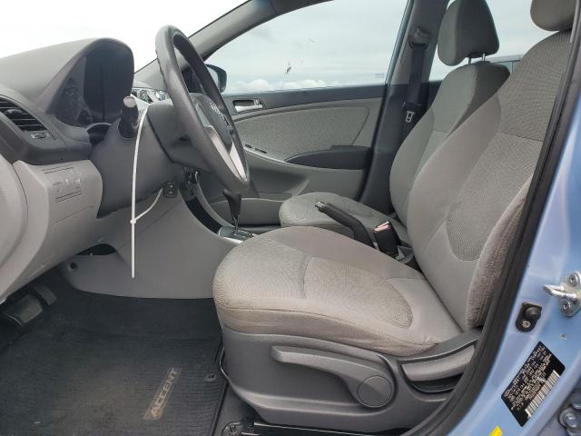  HYUNDAI ACCENT 2012 Turquoise