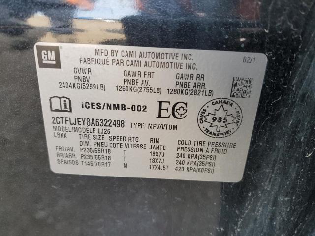 2010 GMC TERRAIN SLT  