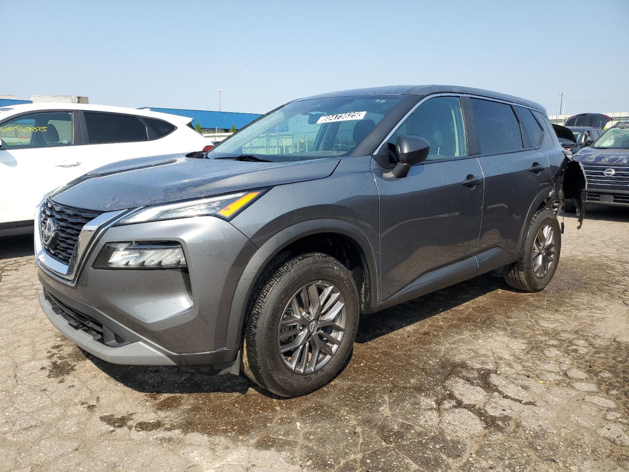 2023 Nissan Rogue S en Venta en Woodhaven, MI - Rear End