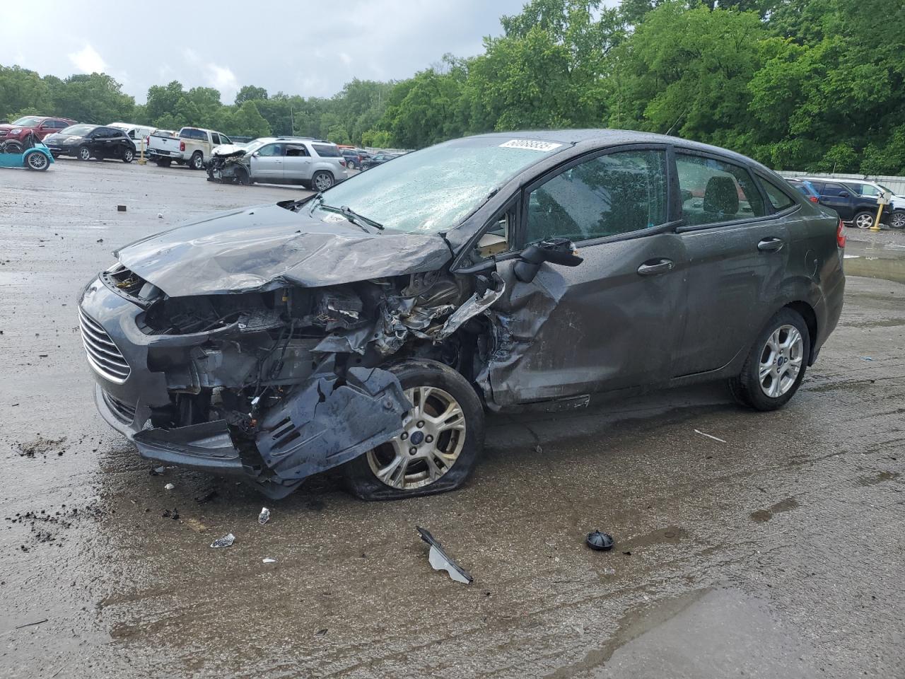 2015 Ford Fiesta Se იყიდება Ellwood City-ში, PA - Front End