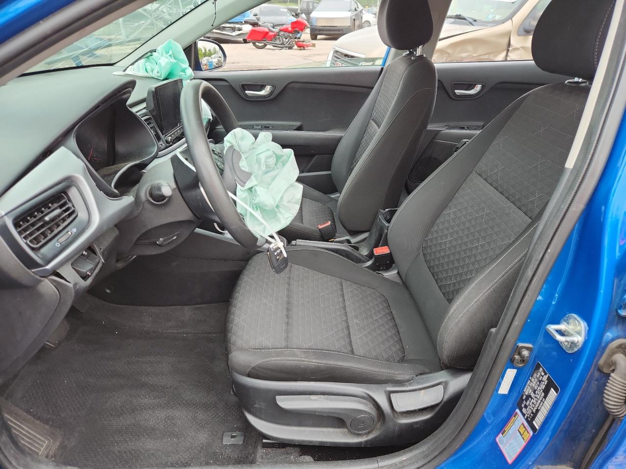 2022 Kia Rio Lx VIN: 3KPA24ADXNE452589 Lot: 62651305