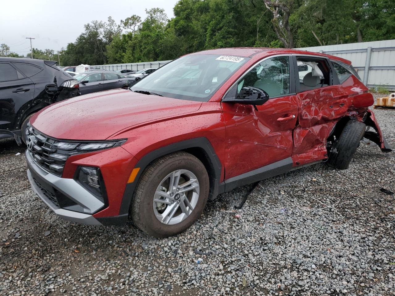 2025 Hyundai Tucson Se VIN: 5NMJA3DE8SH554270 Lot: 62724195