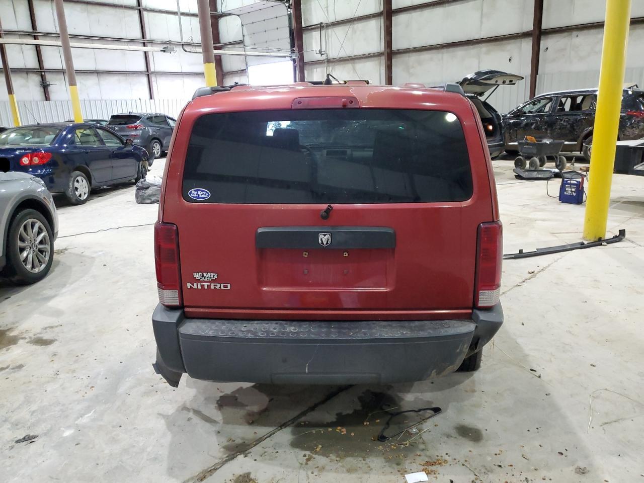 2007 Dodge Nitro Sxt VIN: 1D8GT28K07W544305 Lot: 58553105