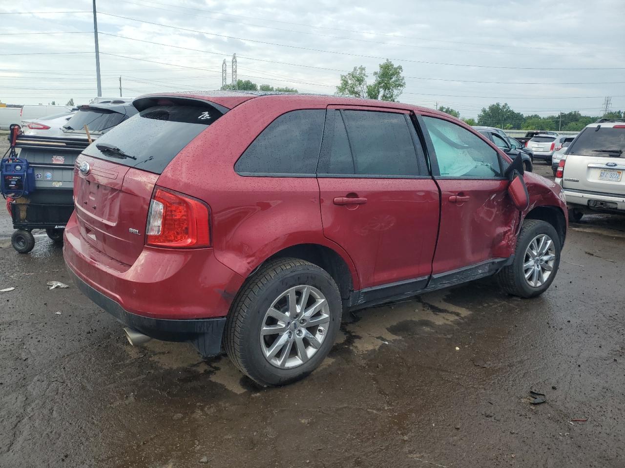 2014 Ford Edge Sel VIN: 2FMDK3JC9EBB23951 Lot: 63045875
