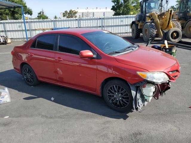  TOYOTA COROLLA 2012 Czerwony