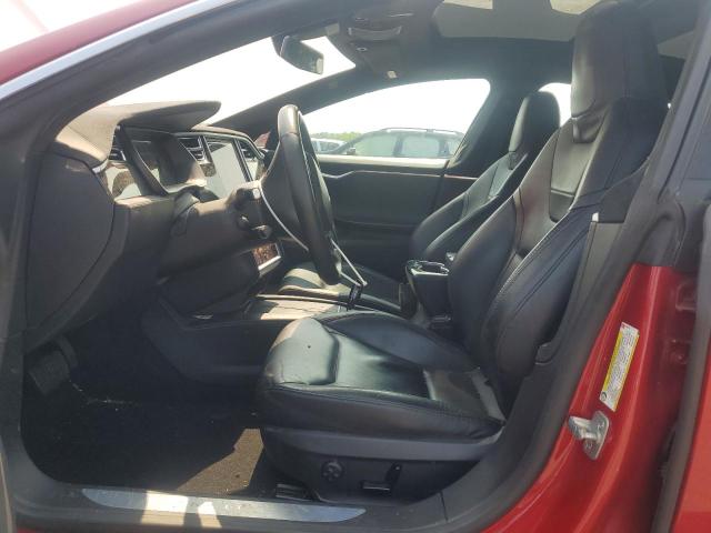  TESLA MODEL S 2016 Red