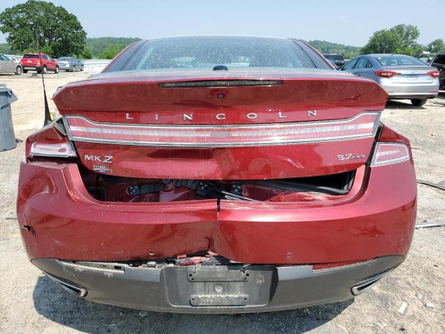  LINCOLN MKZ 2013 Red