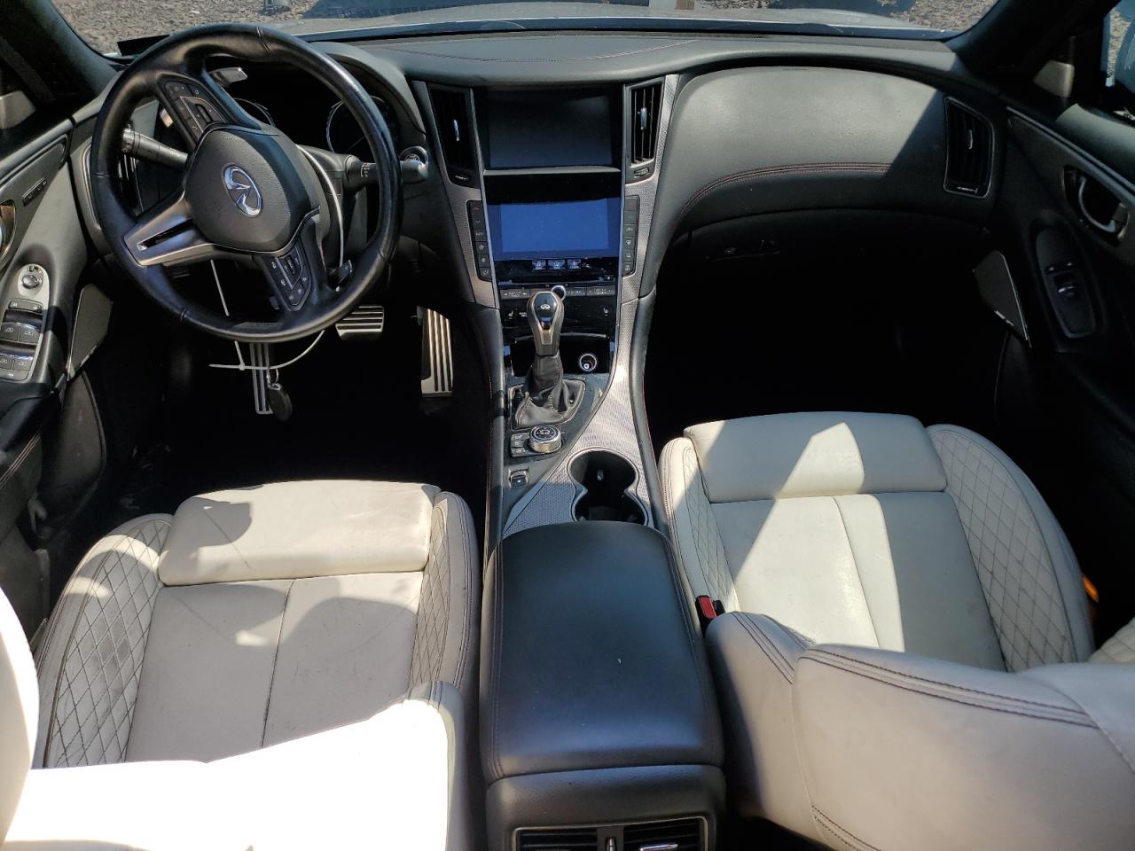 2019 Infiniti Q50 Red Sport 400 VIN: JN1FV7AR0KM830297 Lot: 60784165