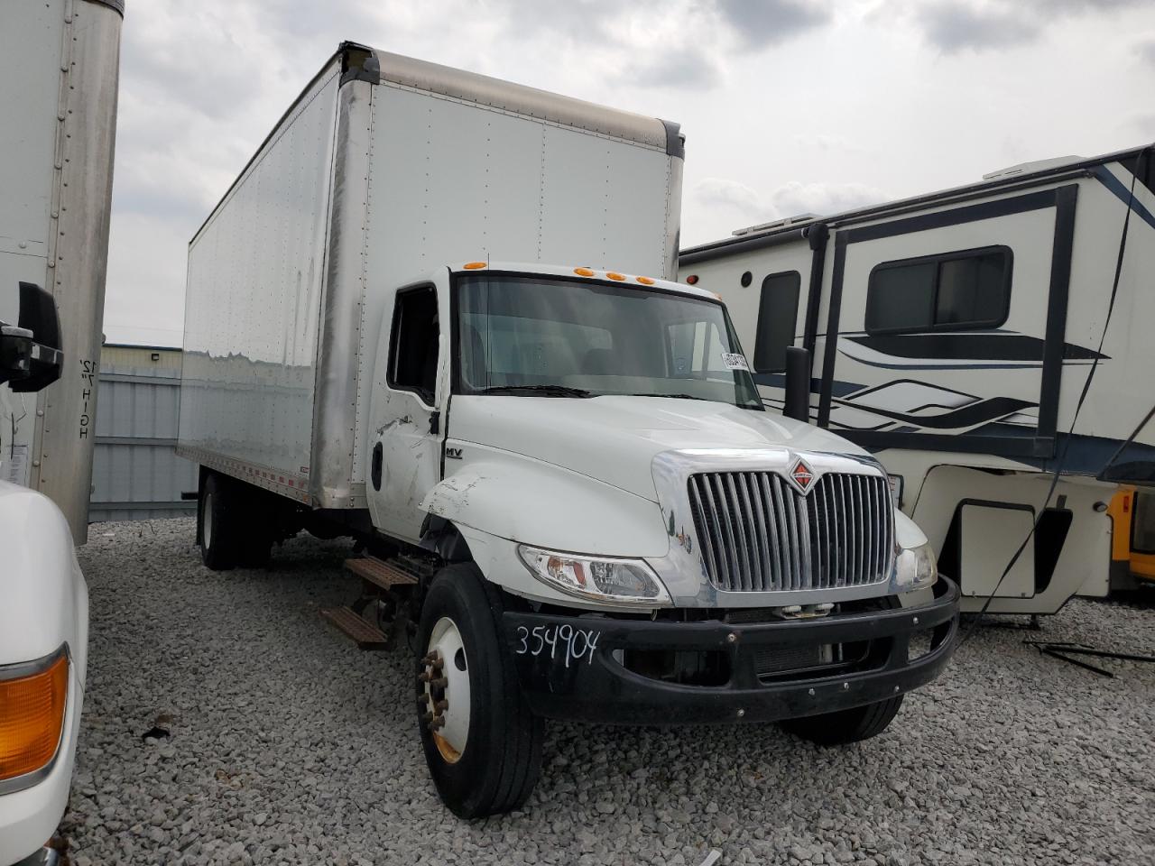 2020 International Mv607 Box Truck for Sale in Greenwood, NE - Side