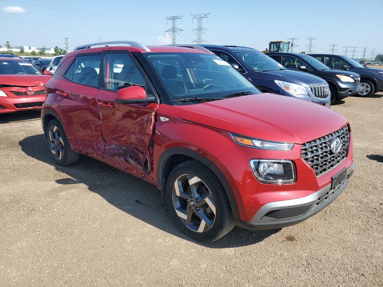 HYUNDAI VENUE 2021 VIN KMHRC8A39MU082570 zdjęcie 4