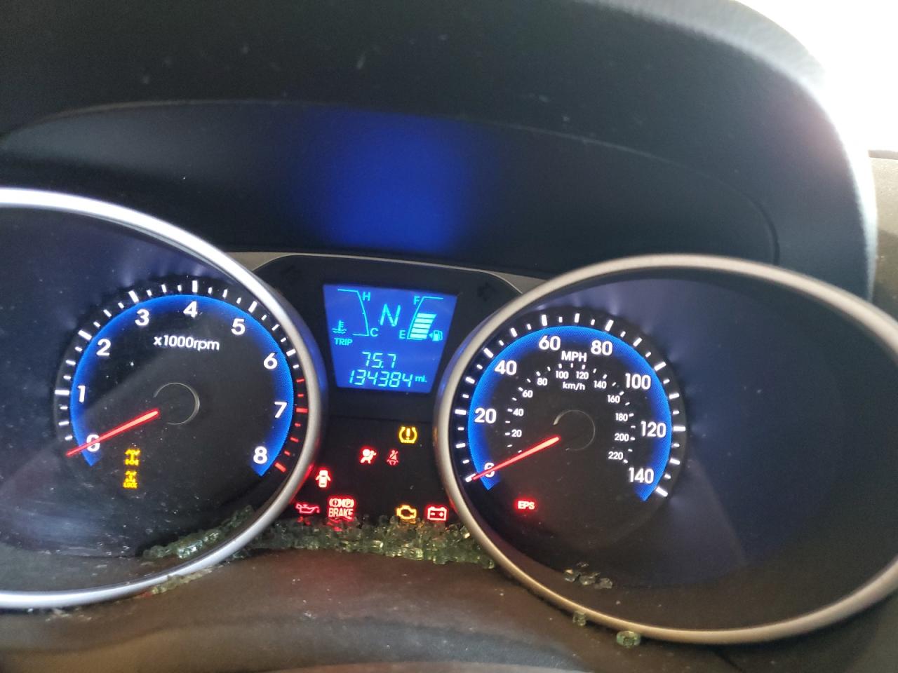 2013 Hyundai Tucson Gls VIN: KM8JUCAC9DU603039 Lot: 62160195
