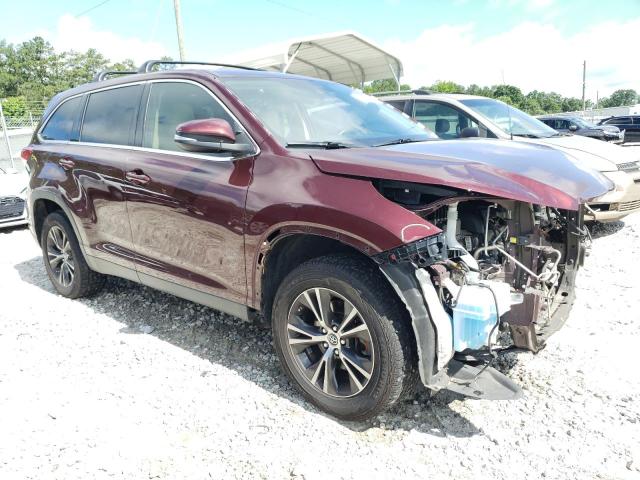  TOYOTA HIGHLANDER 2019 Бургунди