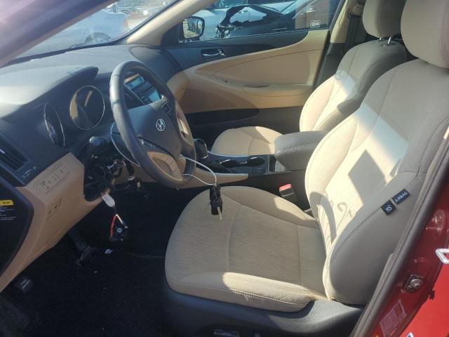 Sedans HYUNDAI SONATA 2013 Czerwony