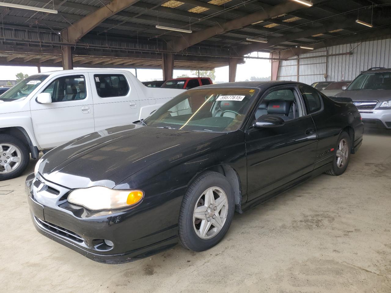 2002 Chevrolet Monte Carlo Ss en Venta en American Canyon, CA - Side