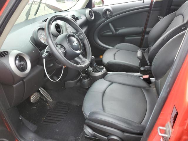 Crossovers MINI COOPER 2012 Czerwony