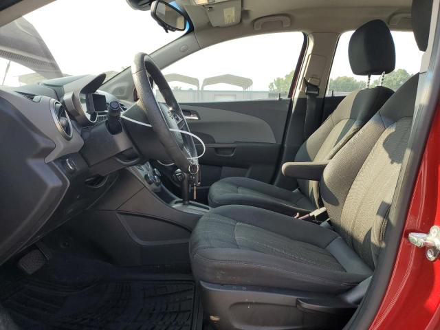  CHEVROLET SONIC 2012 Red