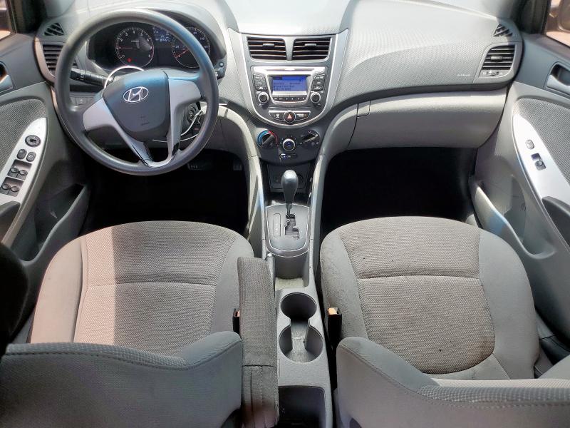  HYUNDAI ACCENT 2014 Granatowy
