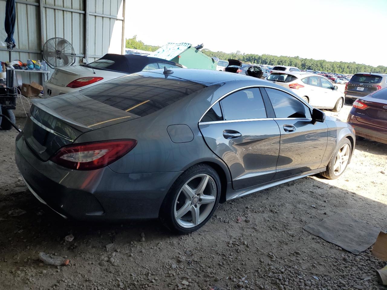 2016 Mercedes-Benz Cls 550 grey sedan gas WDDLJ7DB4GA182357 photo #4