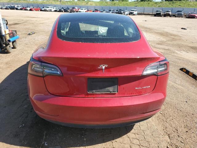  TESLA MODEL 3 2020 Czerwony